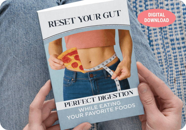 Reset Your Gut: Perfect Digestion While Eating Your Favorite Foods, free bonus eBook with FemiCore